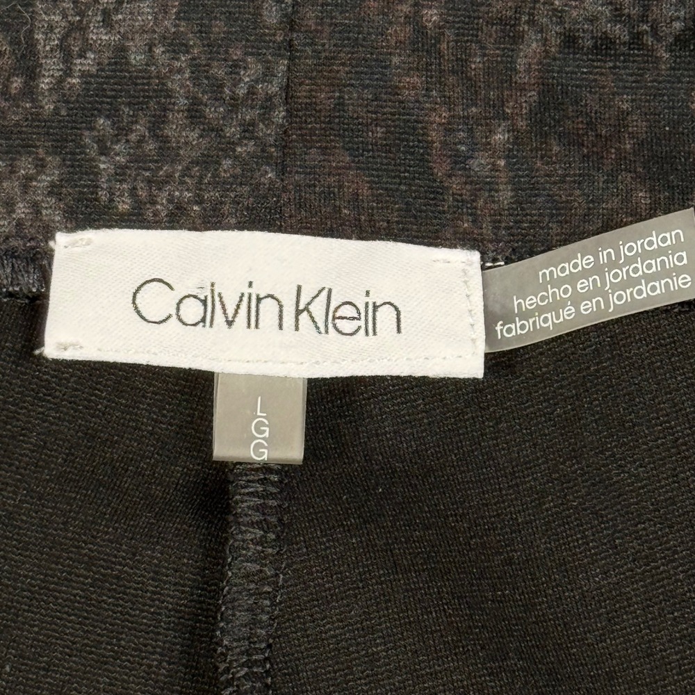 Calvin Klein L Pull On Pants Snake Python Print L… - image 6